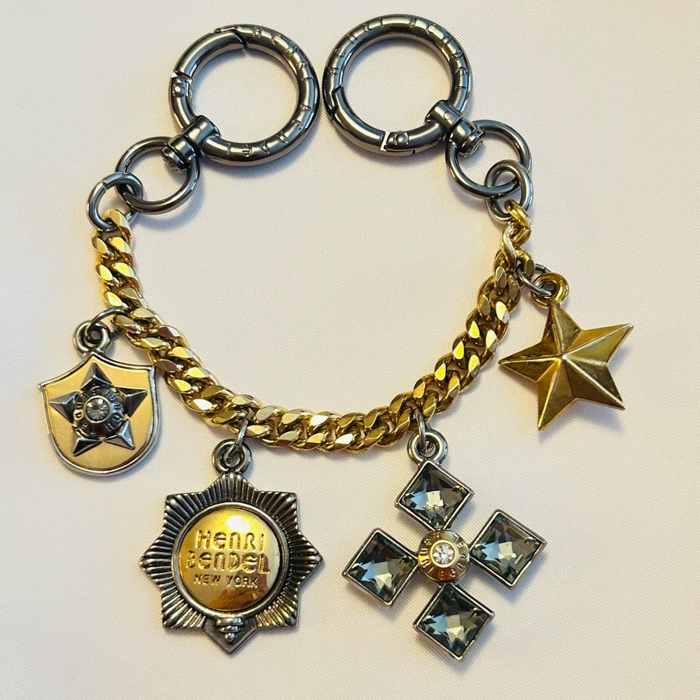 🔥NWOT🔥 Henri Bendel Military Charm Swag Bag Charm/ Keychain/ Bracelet - Picture 12 of 12